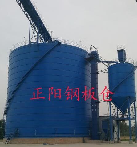 永城大型矿粉钢板库