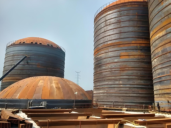 永城焦粉钢板仓